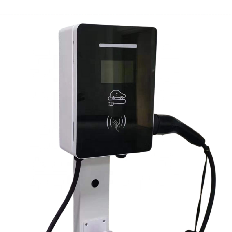Factory Green Energy Integrated Solar PV Charging Station 7KW 32A Type1Type2 AC Home EV Charging Station with Inverter Built-in
