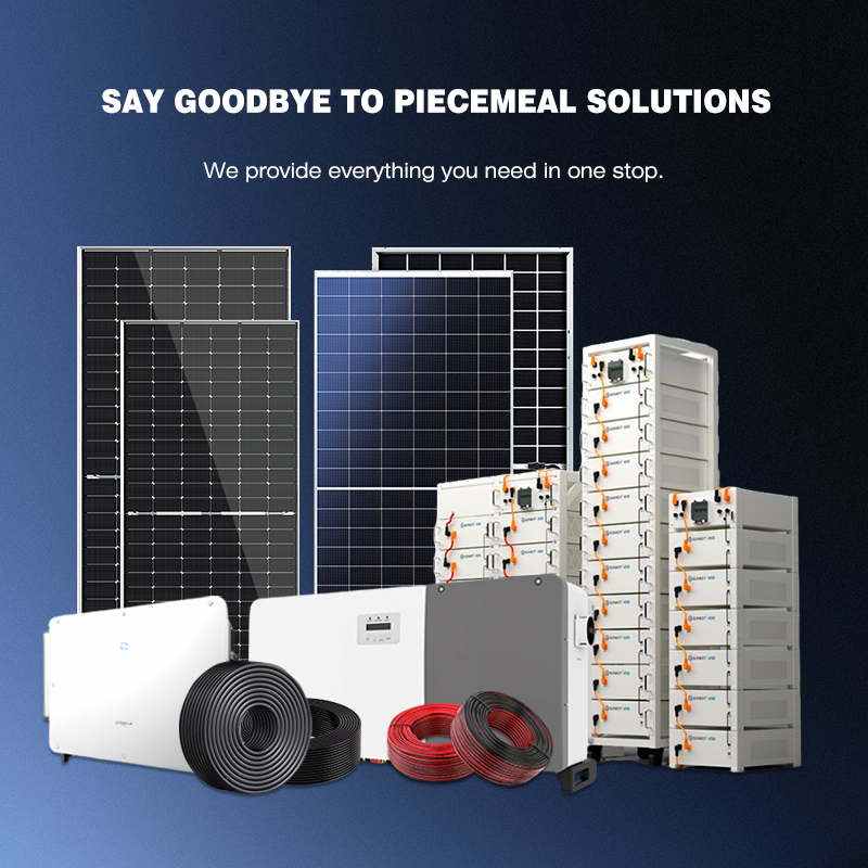 Industrial Park Carbon Footprint Reduction Reliable Sustainable Energy Supply Complete 500kw Solar System