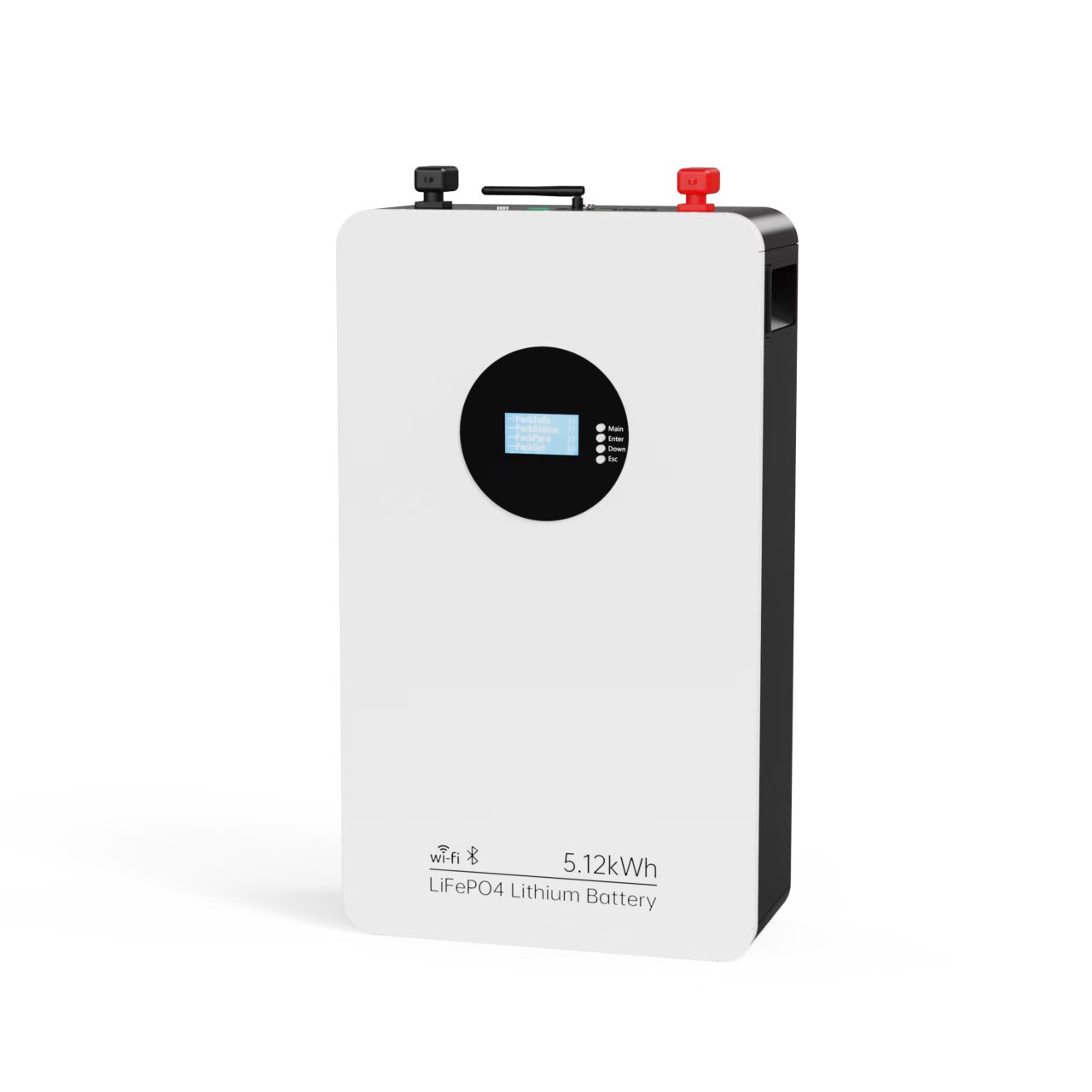 Tower Wall-mounted LiFePO4 5.12KWh 51.2V 200Ah 314Ah Residential Backup Power Solar Energy Storage Battery Pack CAN 10-20KW