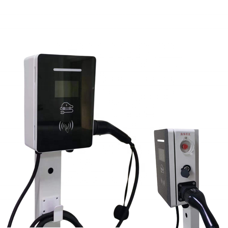 Factory Green Energy Integrated Solar PV Charging Station 7KW 32A Type1Type2 AC Home EV Charging Station with Inverter Built-in