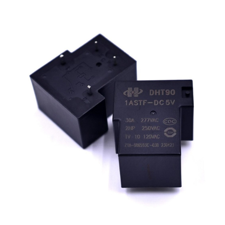 DHT90-1ASTF-DC5V T90 SLA JQX-15F CQC TUV RoHs 30A PCB Power Relay Home Appliances Smart Home Power System Photovoltaic System