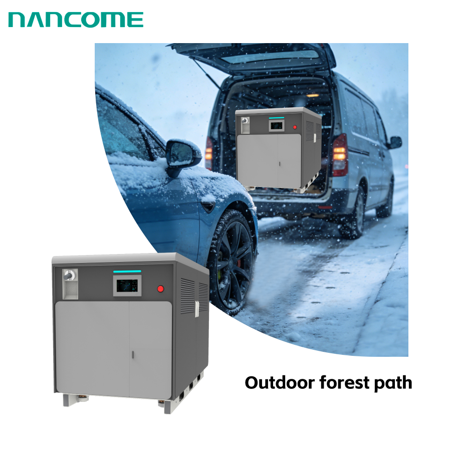 NANCOME Mobile EV DC Charging Power Infrastructure With 200KWH Battery for Backup Applications