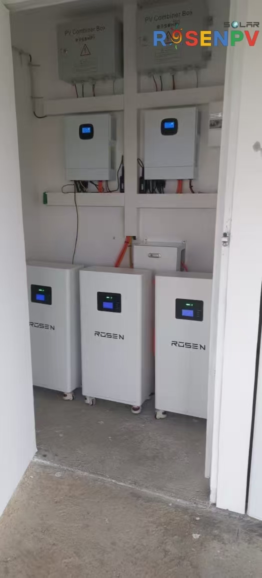 Complete Set Hybrid Energy System 5kW 5000Watts Home Solar Power System Bifacial TOPCon Solar Panels with Solar Mounting System