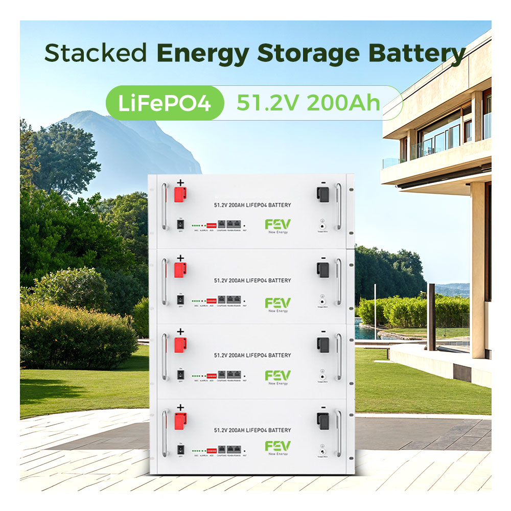 51.2V 5kW 10kW 20kW Stackable Energy Storage System Integrated Unit with 51.2V High-Voltage Lithium-ion Solar Lithium Battery