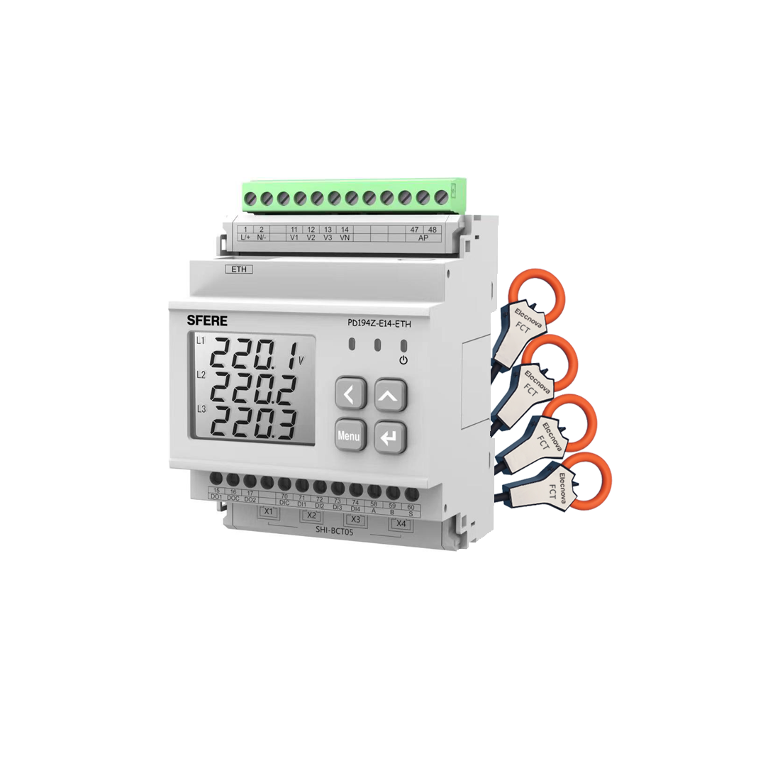 Smart Building Multi Channel Energy Meter For Industrial Energy Monitoring And Branch Circuit Power Management