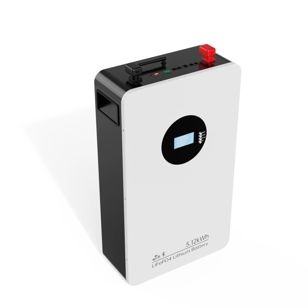 Tower Wall-mounted LiFePO4 5.12KWh 51.2V 200Ah 314Ah Residential Backup Power Solar Energy Storage Battery Pack CAN 10-20KW