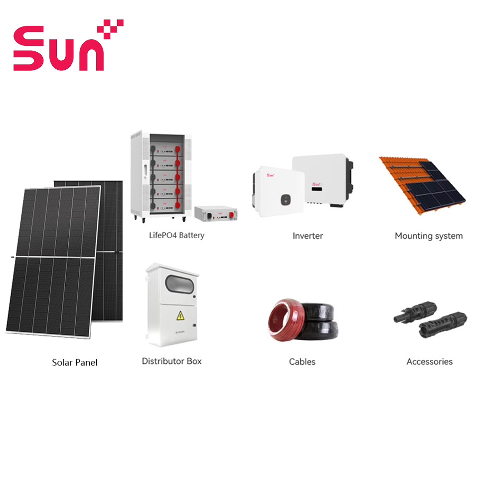 Sunplus Monocrystalline Silicon Home Utility-Scale Hybrid Power System Lithium Ion 1000kW Containerized Energy Storage Solution