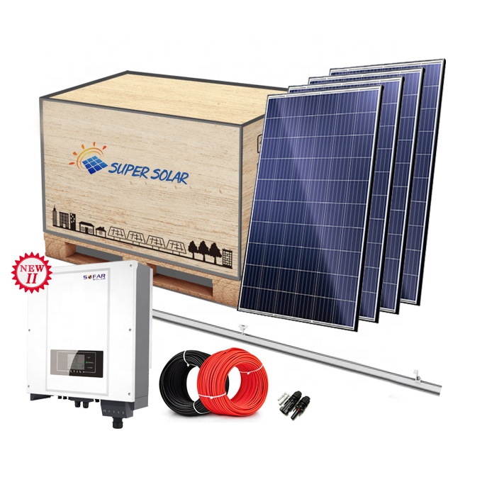 Super Solar Project 200KW Complete Solar Energy System for Industrial Use