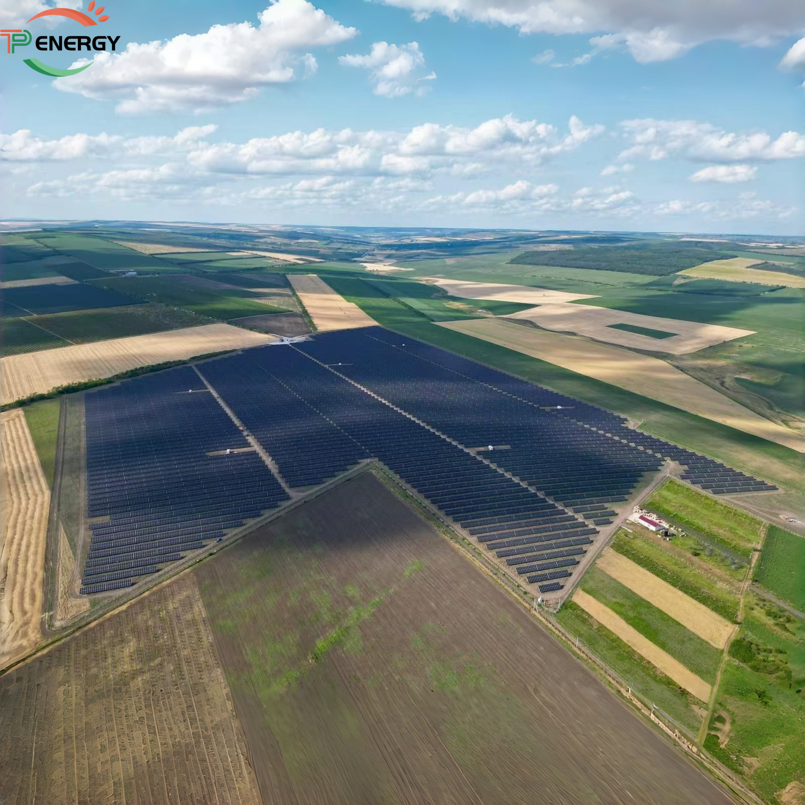 Topsky Photovoltaic System Projects -Moldova 100MW Large-Scale Commercial &amp; Industrial Off-Grid Hybrid Solar Energy System