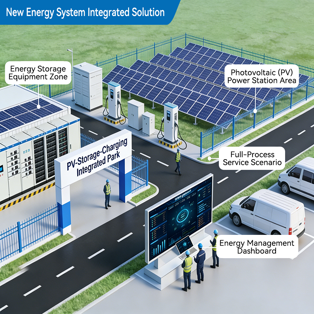 YADA OEM Industrial Solar Storage Charging Power Monitoring Management System &amp; Solution For PV-Storage-Charging Integration