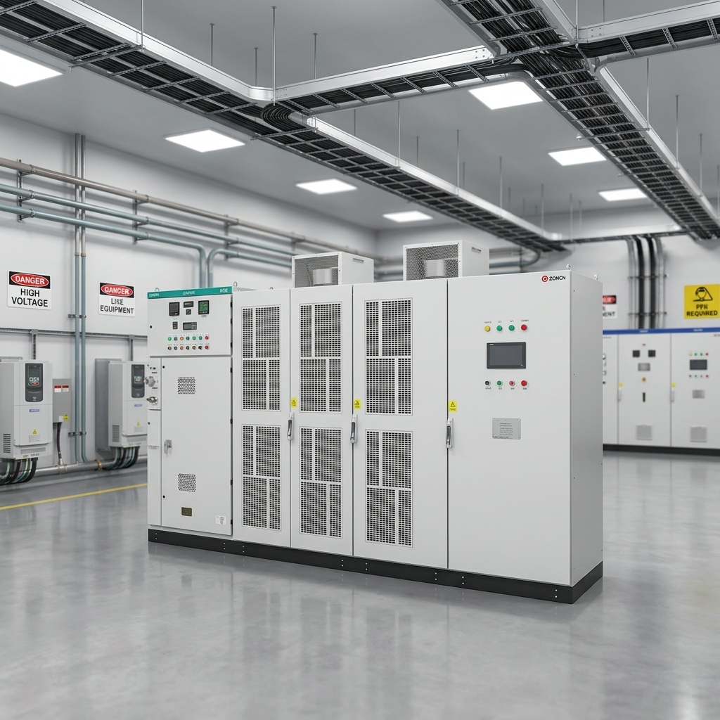 Factory Direct High Voltage AC Drive 4000V/6000V/10000V 315kW~3150kW Vector Control For Mining Metallurgy, Fans &amp; Pumps