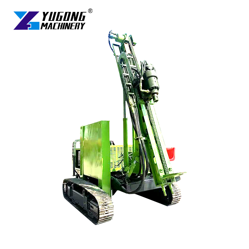 Photovoltaic Piling Machine Solar Pile Driver Utility Scale Solar Park Installation Hydraulic Powered Crawler