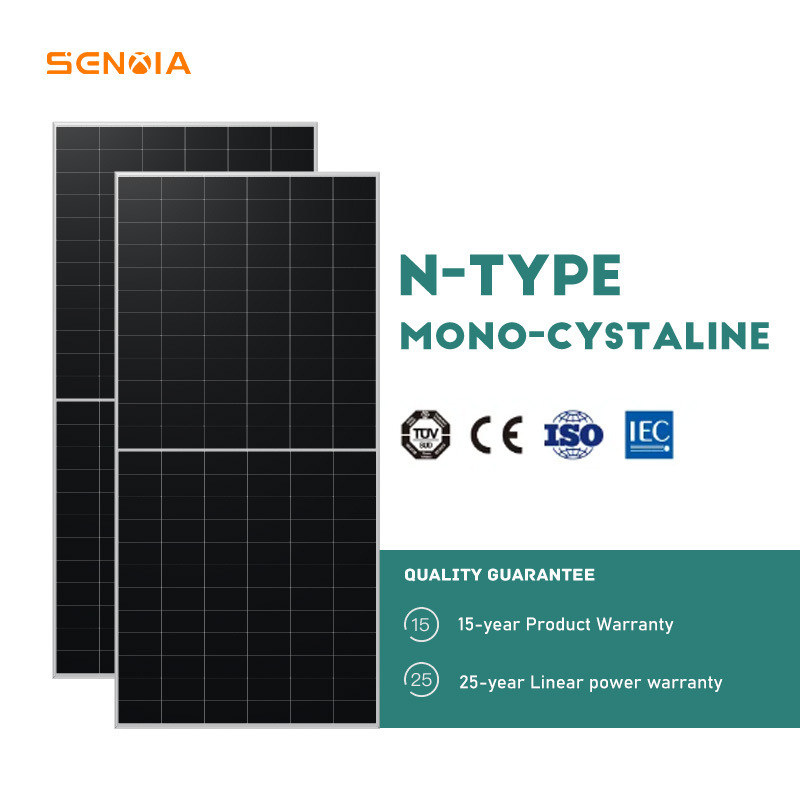 High-Efficiency Grid-Tied Monocrystalline Silicon Solar System with 50KW Capacity 220-380V Output for Industrial Commercial Use