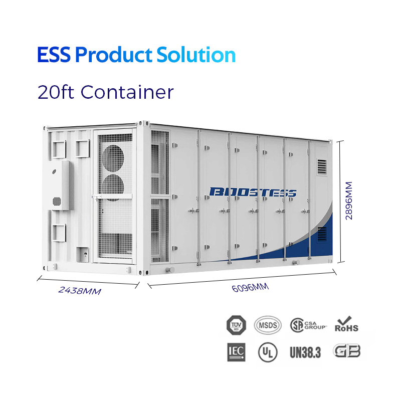 5mwh Containerized Ess Solar Power Energy System With 314ah Lfp Battery For European Renewable Integration Projects