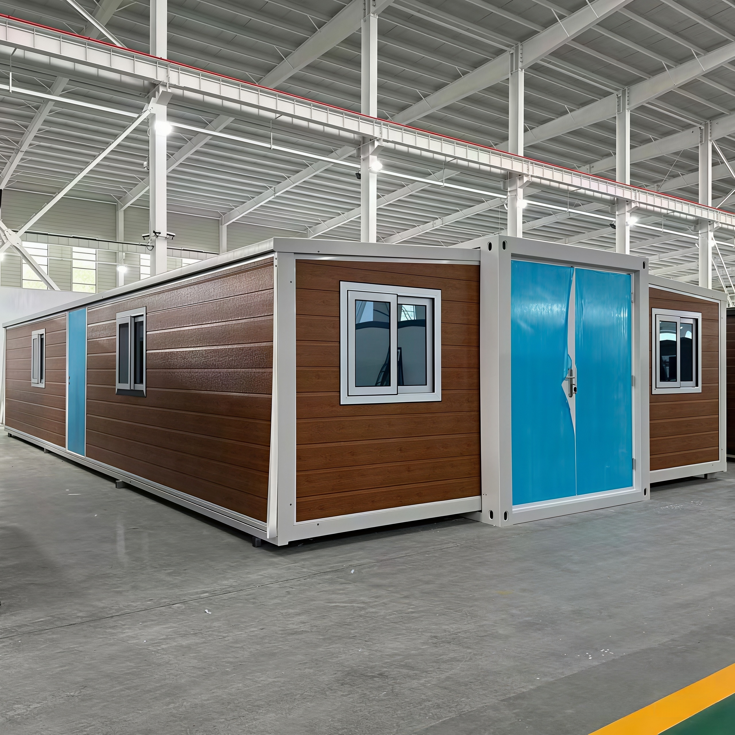 High Quality Modern Prefab Villa Expandable Container House Family Living 2 Bedroom Eco-Friendly Energy Saving Supermarket Mall