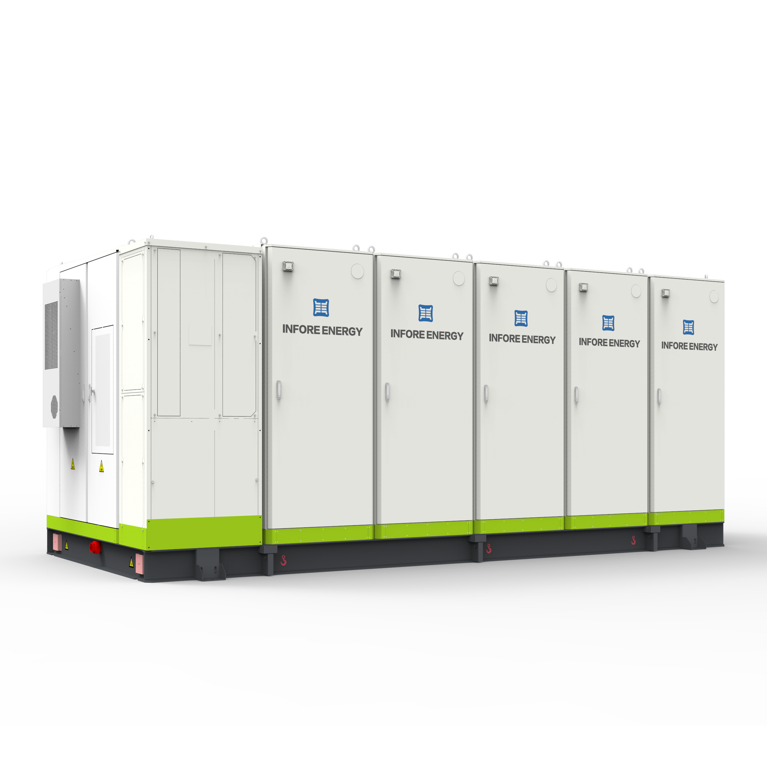 Sustainable Energy System 3720Kwh Liquid Cooling for Lithium Ion On-Grid 100Kwh to 500Kwh Range Cabinet Container Storage