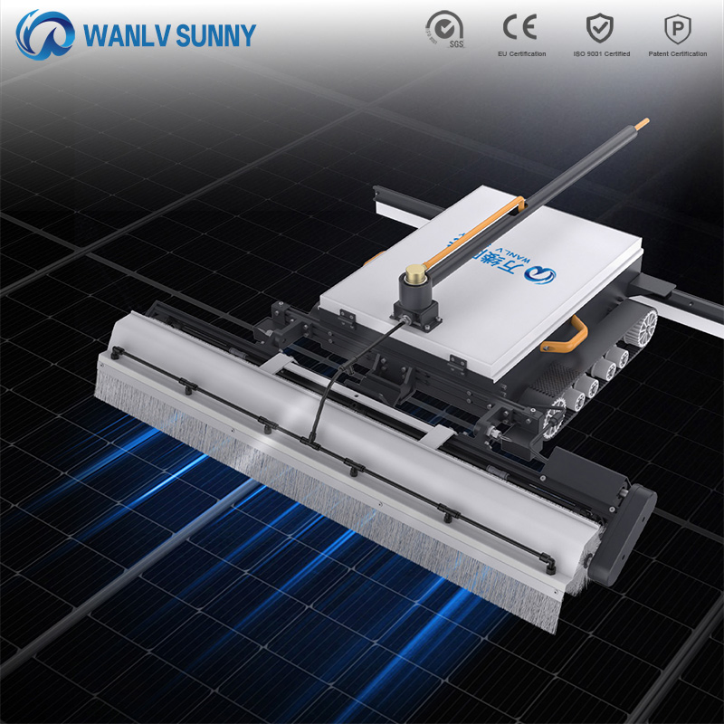 Automated Maintenance Solution for Effective Solar Panel Cleaning Robot