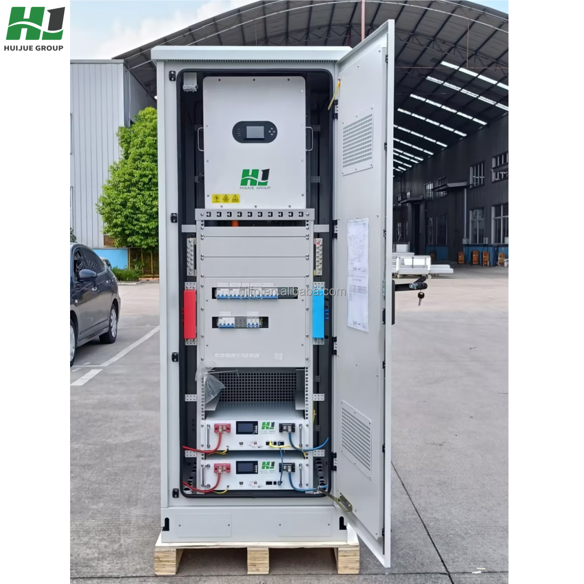 HJ 10kWh Solar Plus Storage Cabinet All in One Outdoor Residential Power System IP65
