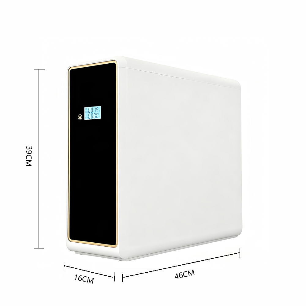400G No Electricity Modern Kitchen Smart Purifier RO System Tankless RO Water Filter With TDS Display &amp; 4-Stage Filtration
