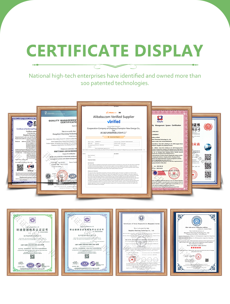 Certifications