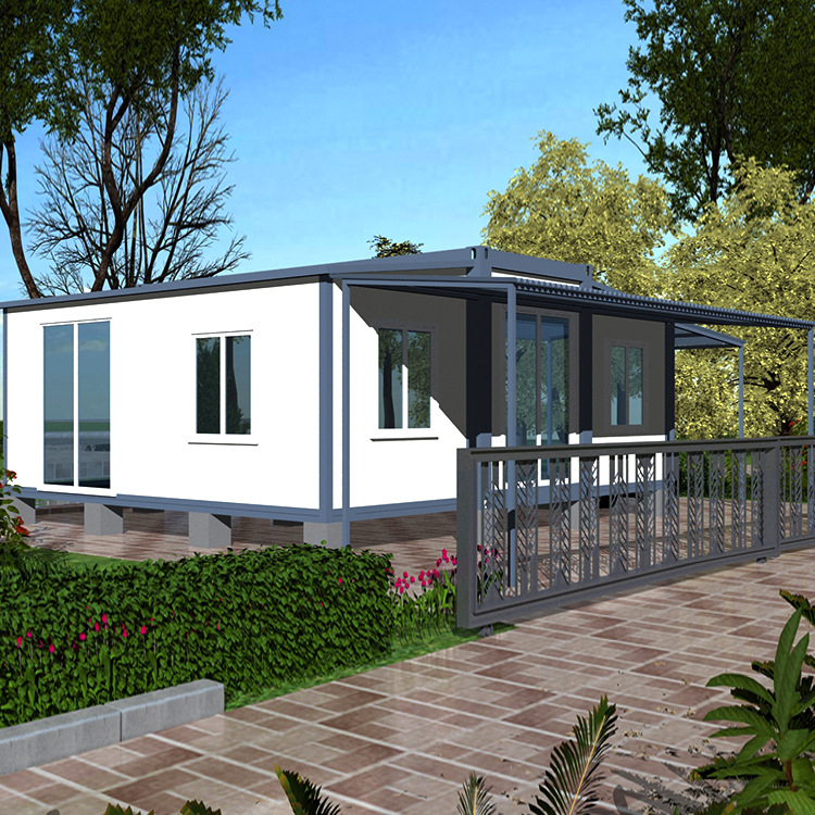 Foldable House Container Expandable Building 2 Bedroom Portable Modular House China Shipping 20ft 40ft Expandable Folding House