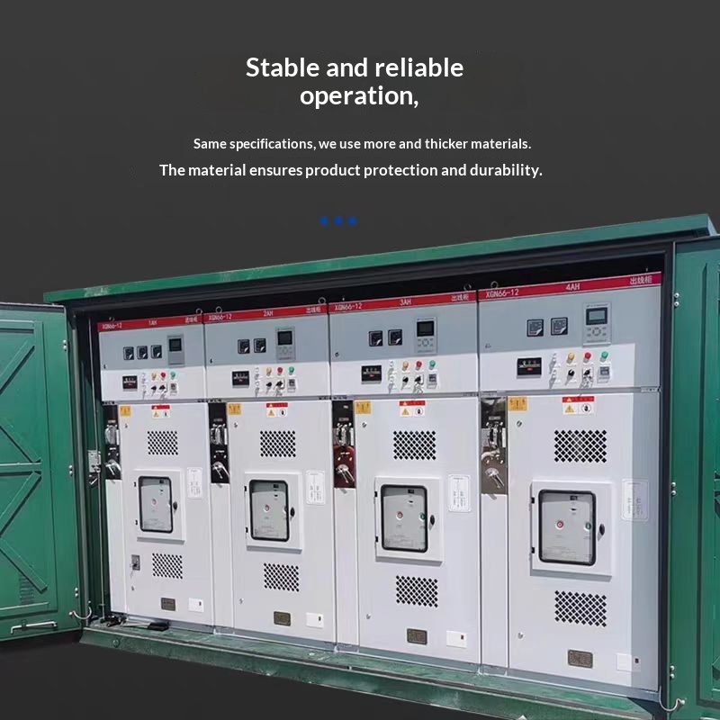 Photovoltaic Grid-Connected Cabinet 100-500KW Low-Voltage IP44 Solar Power Distribution Box 600A Current for Grid-Connected