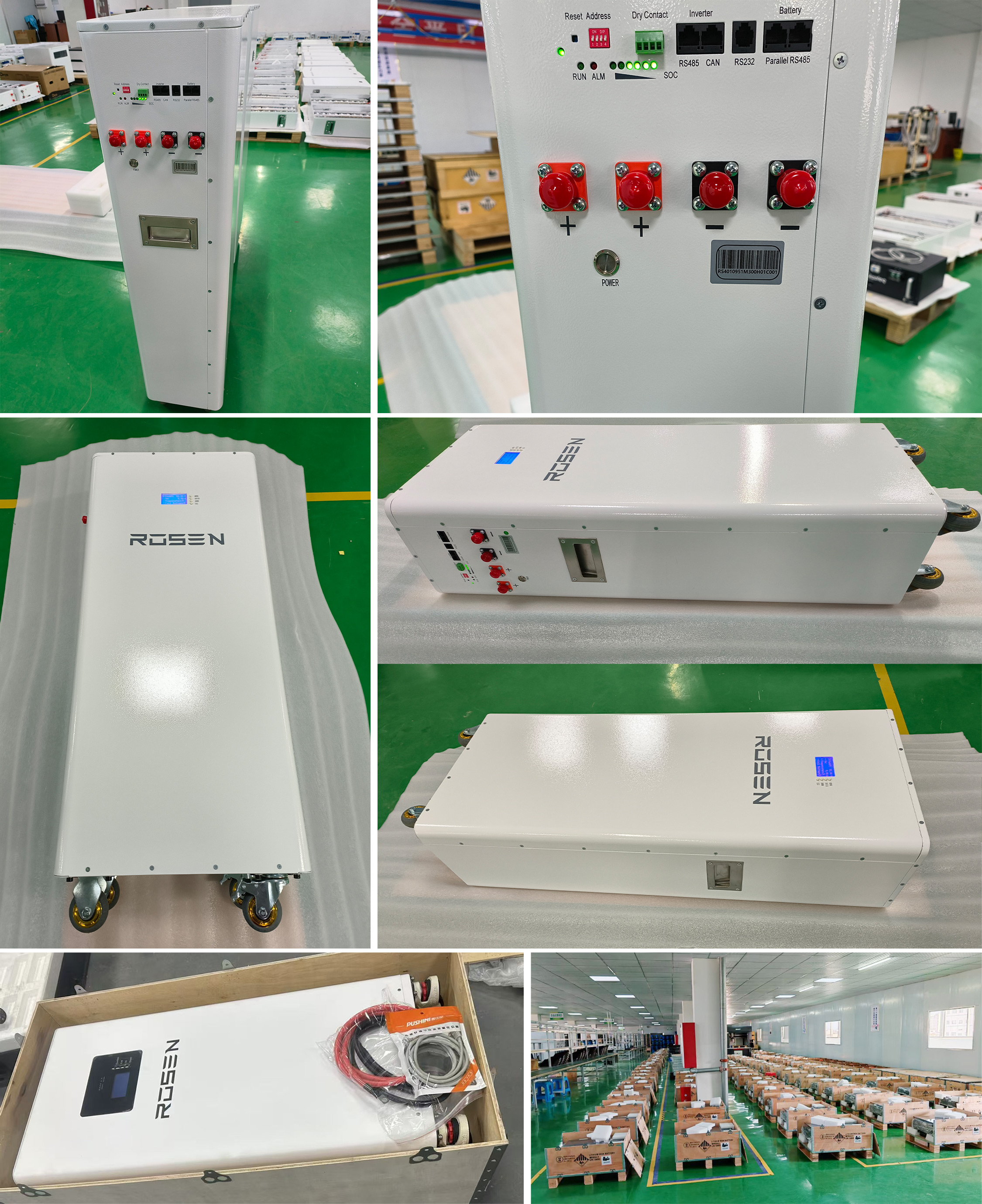 Complete 15KW Hybrid Solar Energy System 16kWh 314Ah Lithium Battery Smart Monitoring Rooftop Mount