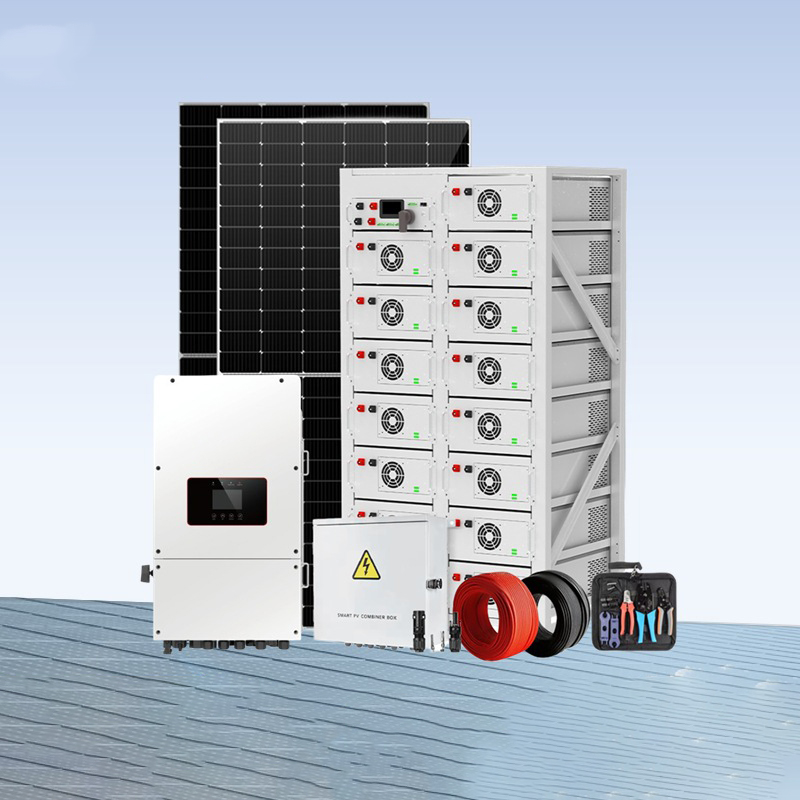 SHENHAUR on Grid Solar Energy System Industrial Commercial Factory Solar Power Project Complete Grid Solar Panel System