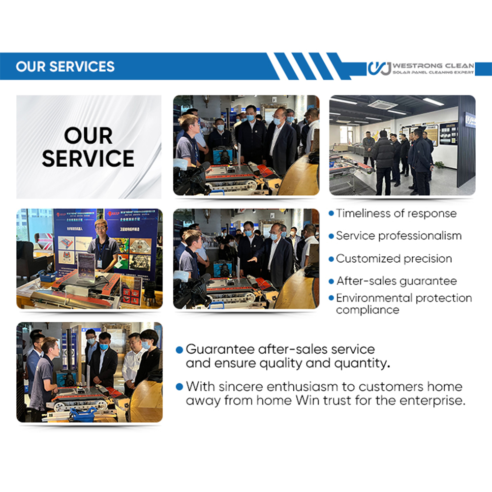 Good Quality Solar Panel Cleaning Machine Robot Cleaner Dry Cleaned Washed Solar Panel Cleaning Machine
