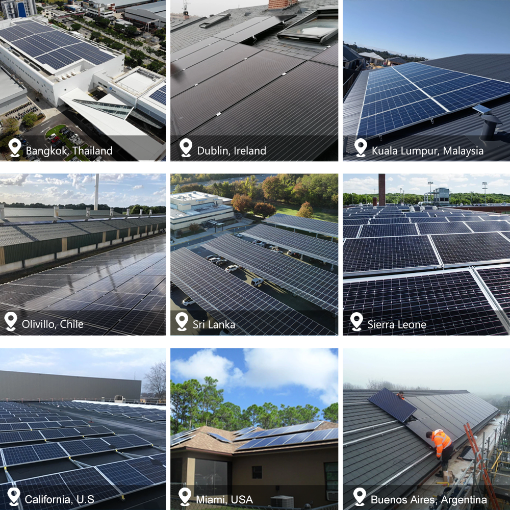 5kW Hybrid-Grid Solar Power System 8kWh Solar Kit On-grid Home Energy Storage System with Lithium Battery