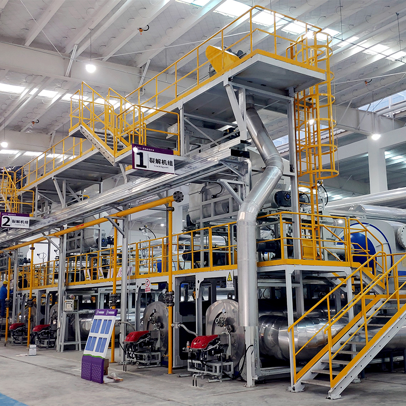 Advanced Industrial Fully Automatic Waste Plastic Pyrolysis Facility for Sustainable Energy Production and Waste Management
