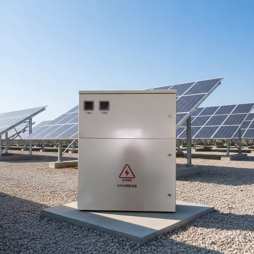Solar Power 400A 380V Grid-Tie Photovoltaic Distribution Cabinet with Metering IP65 Outdoor