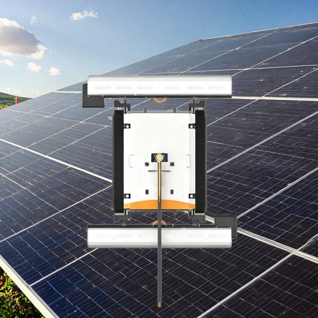 Renewable Energy Fittings Large-Capacity Photovoltaic Cleaning Robot Power Station 1.7m Cleaning Width Lithium Battery (26AH)