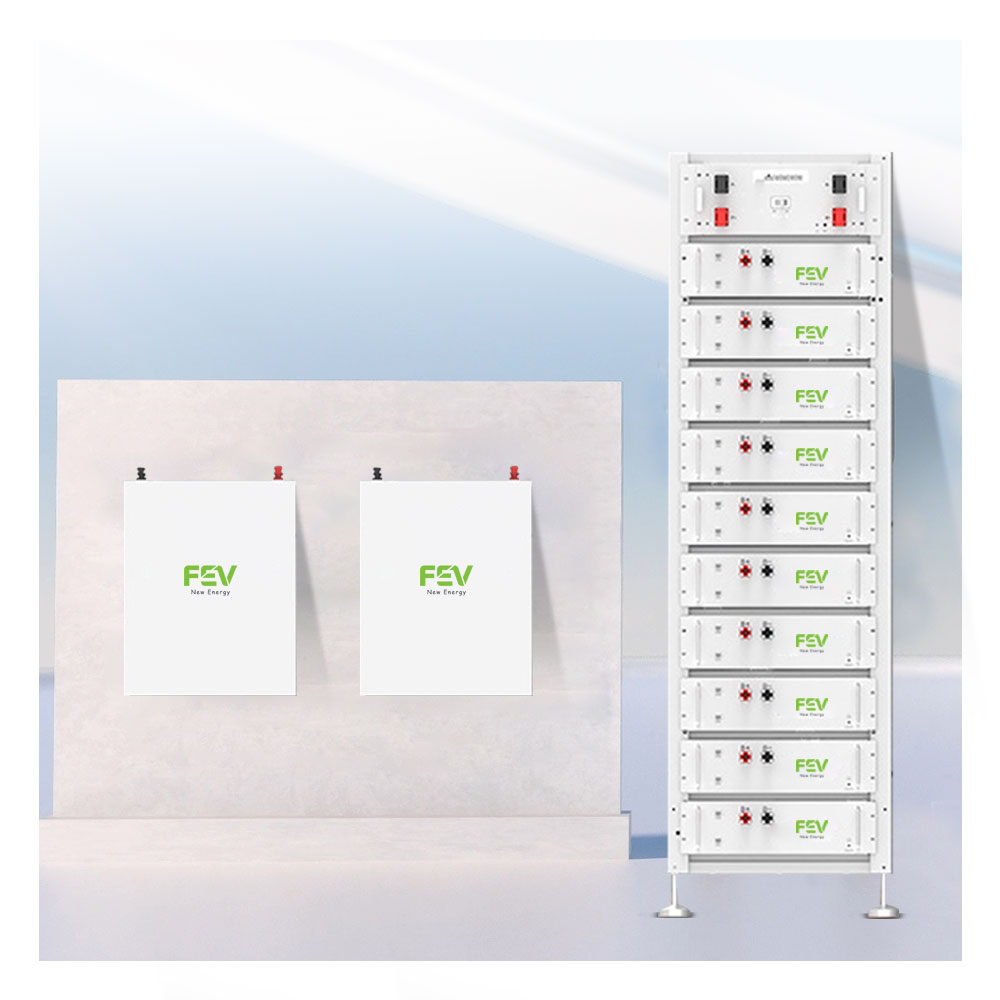 51.2V 5kW 10kW 20kW Stackable Energy Storage System Integrated Unit with 51.2V High-Voltage Lithium-ion Solar Lithium Battery
