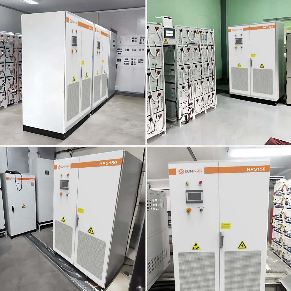 SunArk Hybrid Solar Power System 10Kw 100kw 215Kw Commerical on Off Grid Solar Energy Storage System Projects for Industrial