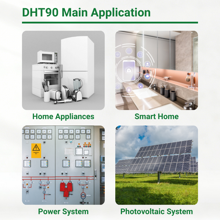 DHT90-1ASTF-DC5V T90 SLA JQX-15F CQC TUV RoHs 30A PCB Power Relay Home Appliances Smart Home Power System Photovoltaic System