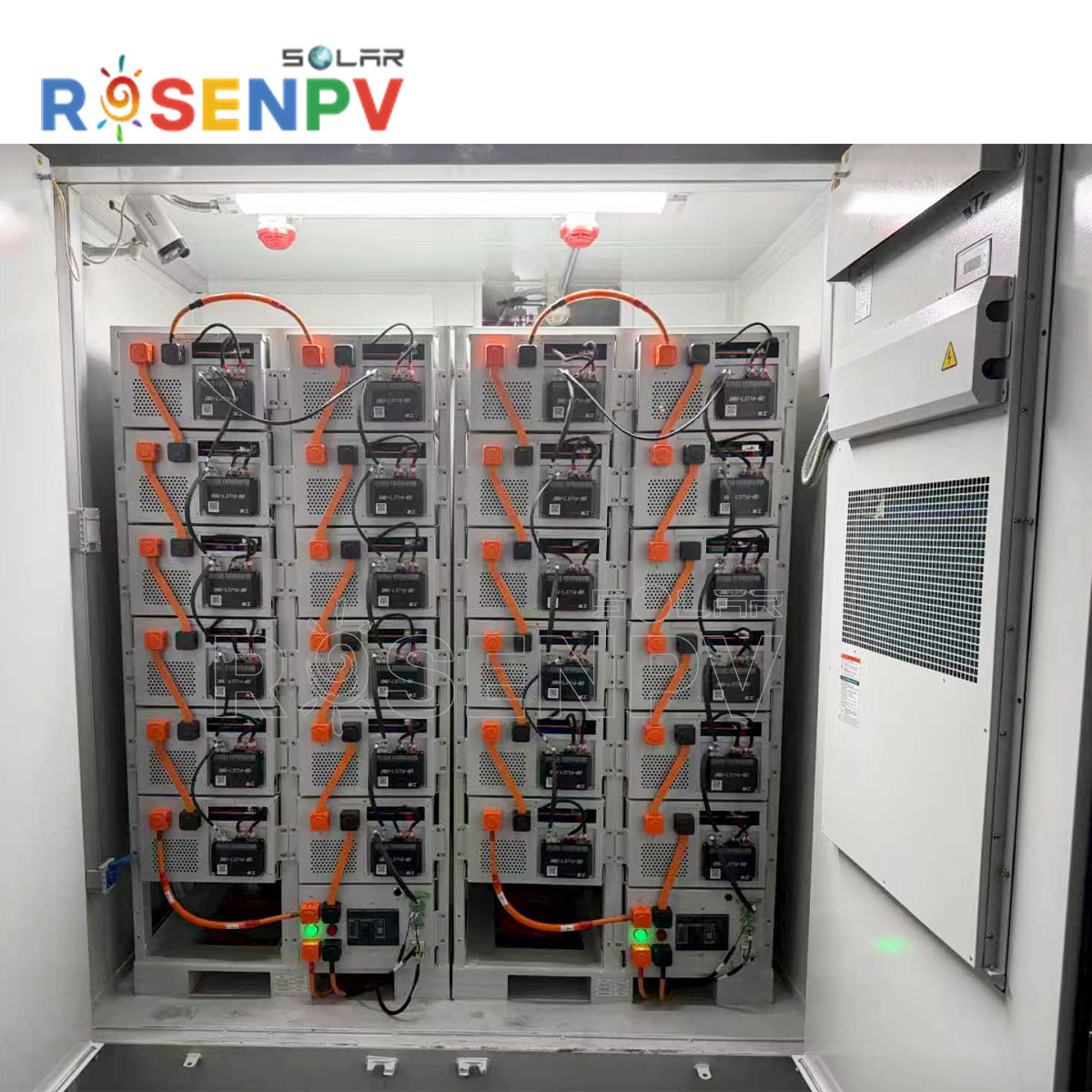 Industrial Solar Project 300kw with Lithium Battery 600kwh 800kwh ESS Solar Plant Grid Selling Factory Use