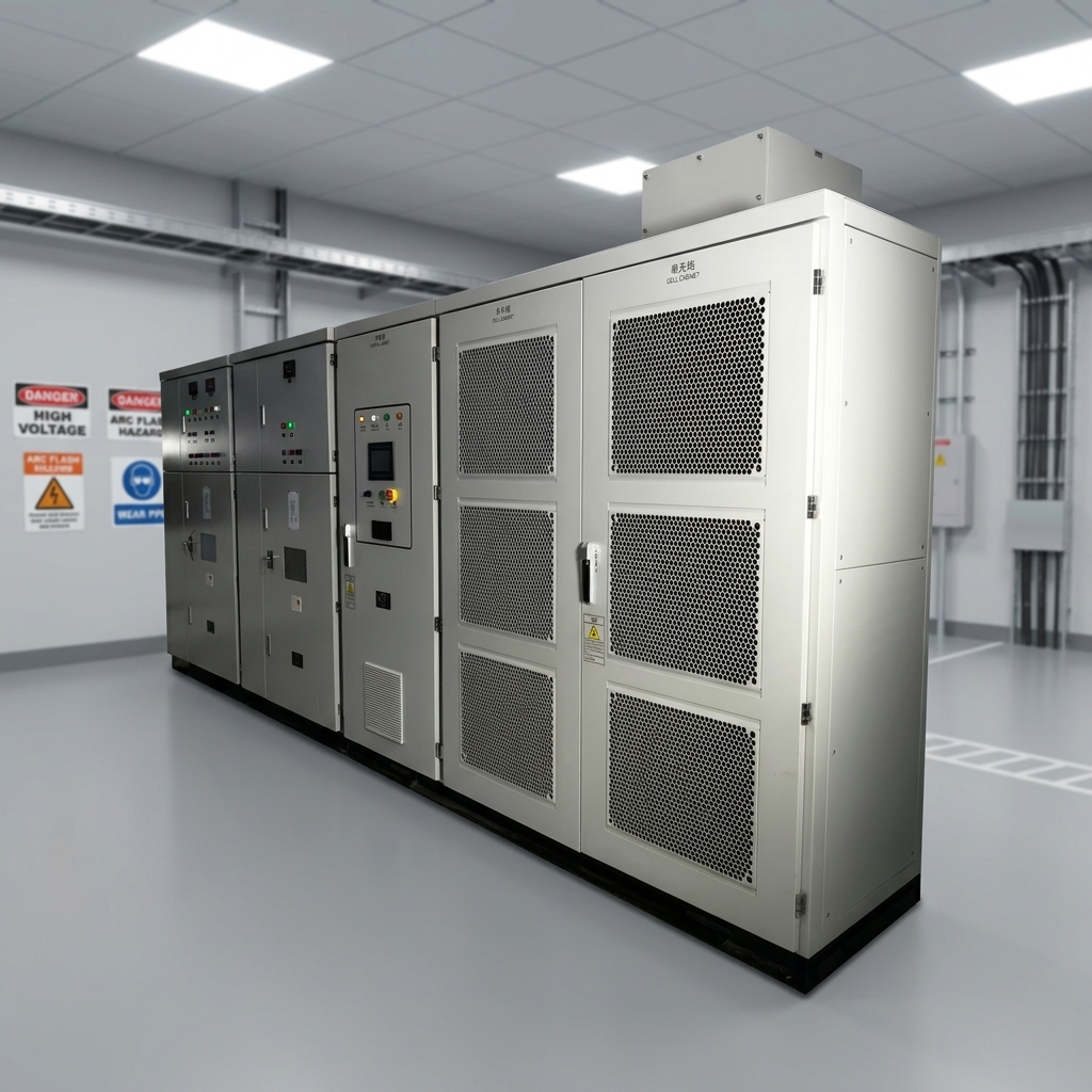 Factory Direct High Voltage AC Drive 4000V/6000V/10000V 315kW~3150kW Vector Control For Mining Metallurgy, Fans &amp; Pumps