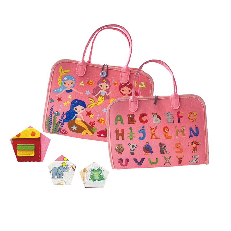 Baby Felt Learning Board Pack Cloth Book Early Childhood Education Busy Board Toddler Early Learning Education Toys Quiet Books
