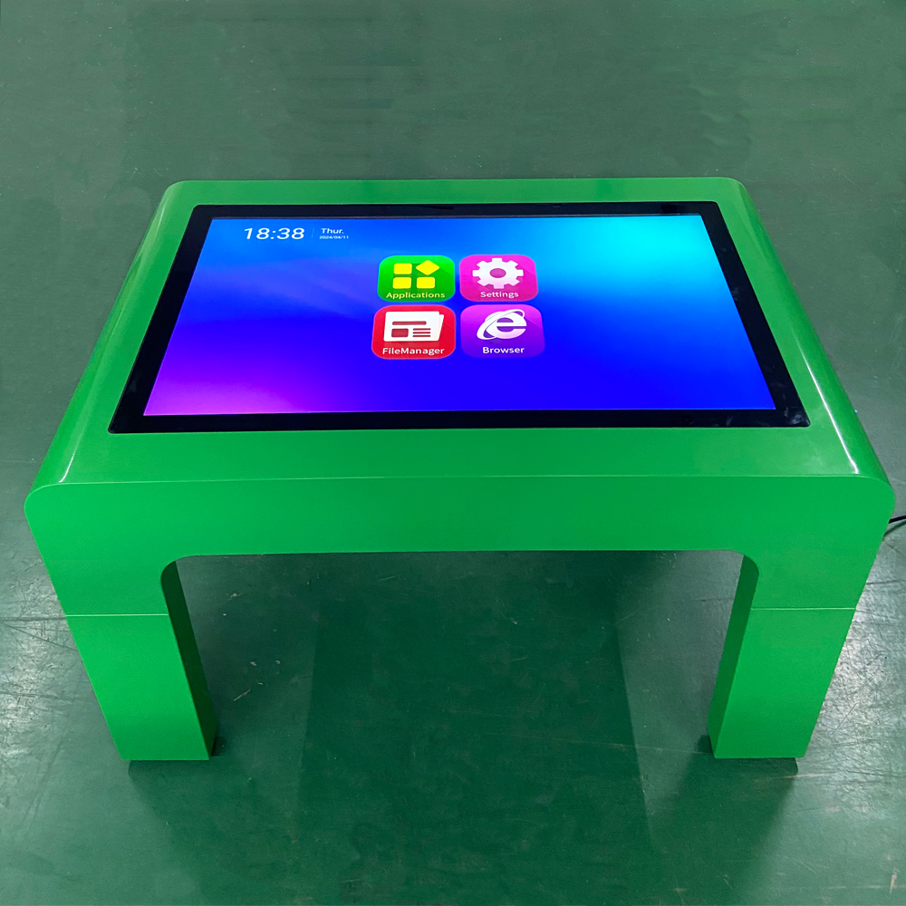 Professional Customization 32 Inch Green Lcd Indoor Waterproof Digital Android Kindergarten Kids Game Smart Touch Screen Table