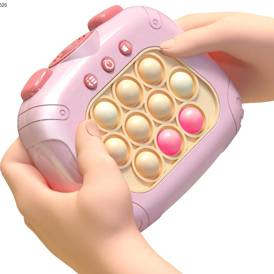 New Children's Electronic Sensory Squeezing Stress Relieving Puzzle Challenge Game Machine Electric Restless Button Quickly