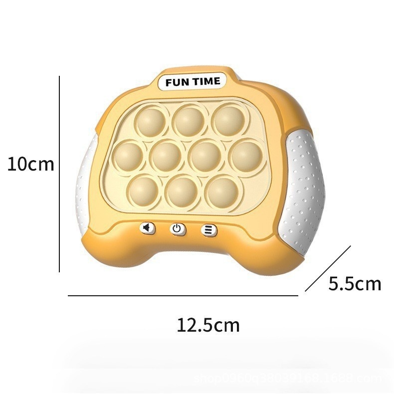 Quick Push Game Electronic Pop Light up Game for Kids Push Puzzle Pop Sensory Fidget Toy Puzzle Fidget Game Toys