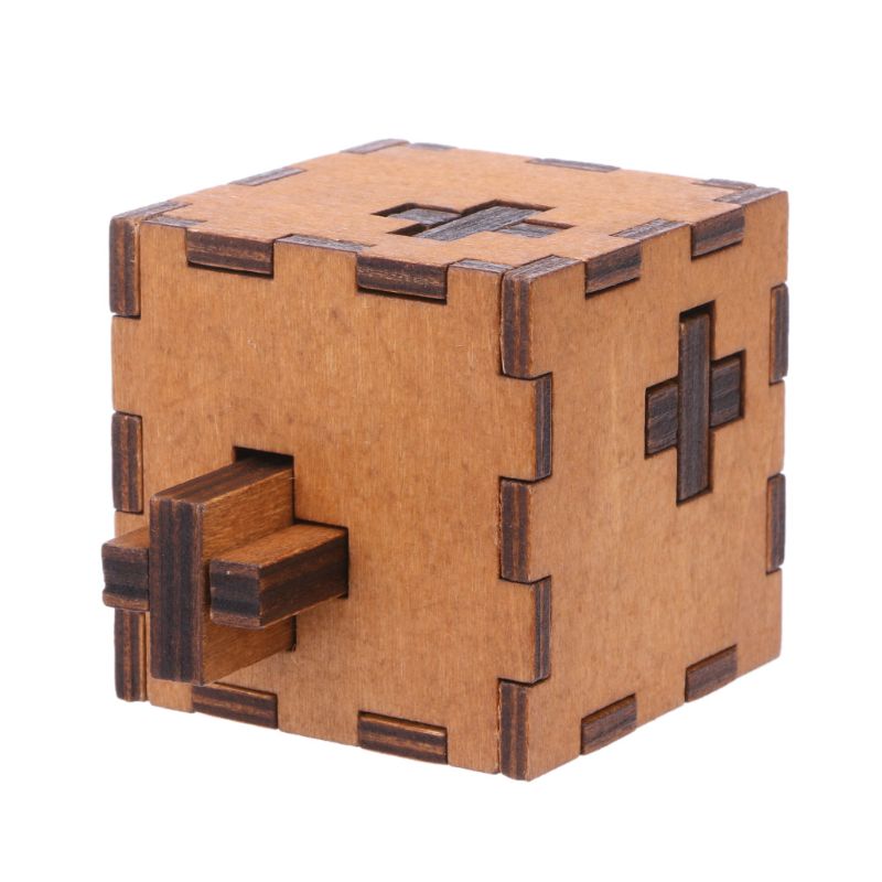 New Swiss Cube Wooden Secret Puzzle Box Wooden Toy Brain Teaser Toy Child Brain Test Challenge Toy / Wooden Crafts