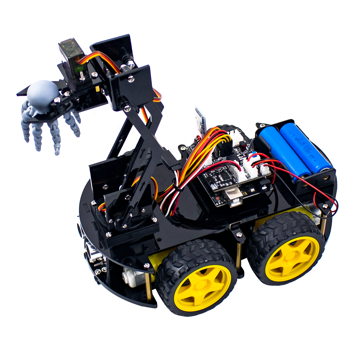 Programmable Robotics Building Blocks Kit Science Engineering Toys Diy Electronics Stem Educational For Arduino Robot Car Kit