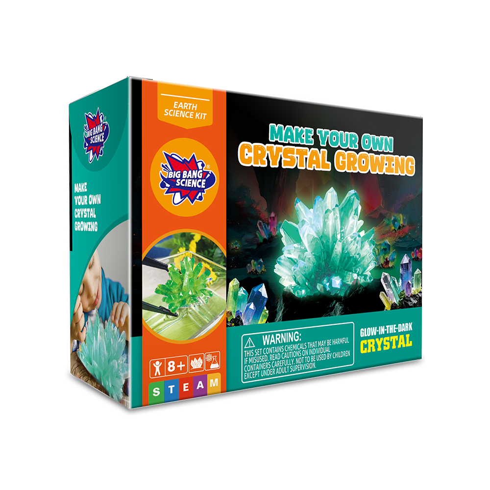 BIG BANG SCIENCE Crystal Growing Kit For Kids Arts &amp; Crafts Kits Children Educational Toys Science Experiments Gifts