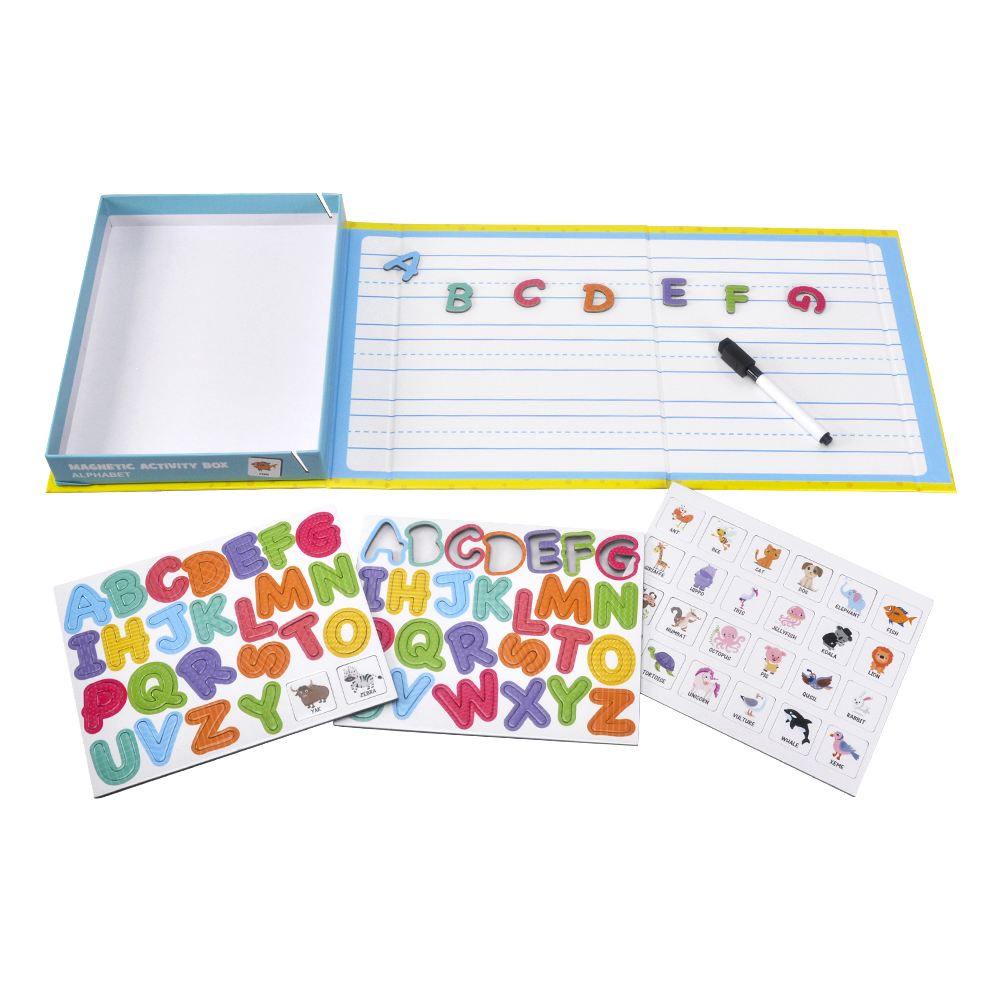 Interactive Magnetic Alphabet Learning Board Fun &amp; Educational Toy for Kids Aged 3+
