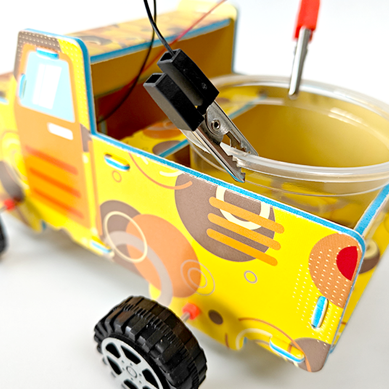 Salt Water Fuel Cell Car Renewable Energy STEM Kit for Kids Environmental Science Learning Toy