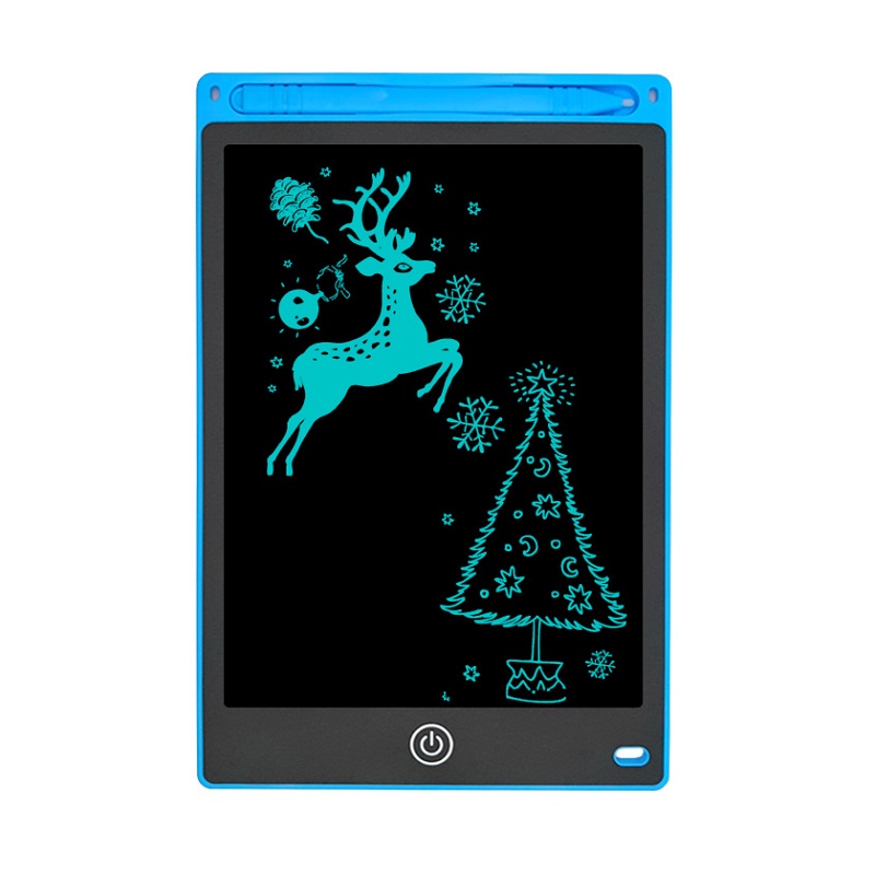 Digital 12-Inch LCD Drawing Tablet With Plastic ABS Frame-Educational Writing Pad For Kids &amp; Adults