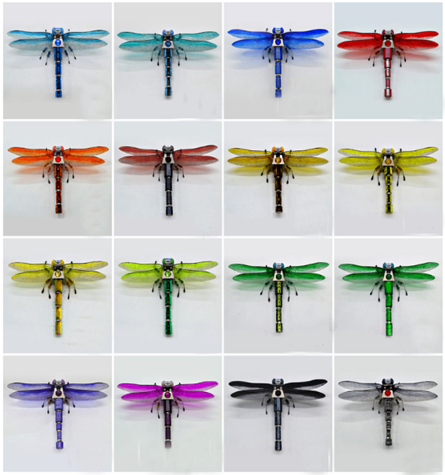 Wholesale Student Puzzle Electronic Insect Dragonfly Robot Model Toy