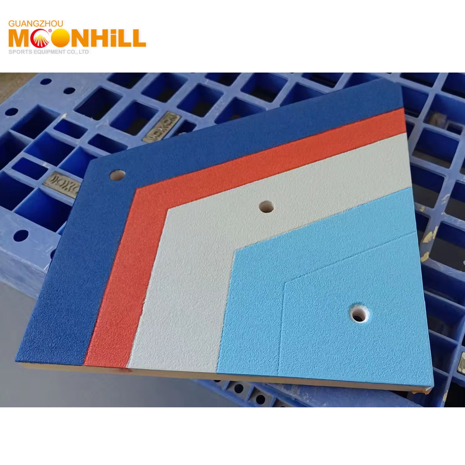 Playground Fun Wall Indoor Kids Climbing Wall Panel Climbing Holds Sample Wood
